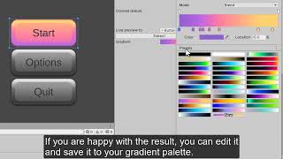 How to extract a gradient from a sprite Native Gradient Map for Unity [upl. by Coward]