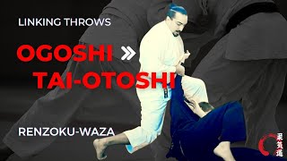 Ogoshi ➡️ TaiOtoshi • Throwing Combination  NageWaza Renzoku [upl. by Gardie]