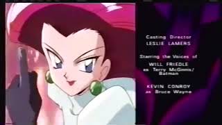 Team Rocket Motto Kids WB PromoBatman Beyond credits 1999 [upl. by Yhtir]