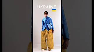 Wisdom Kaye turns countries’ flags into High Fashion Looks fashion wisdomkaye olympics viral [upl. by Torin]