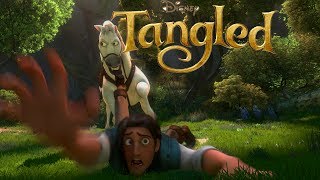 Disney Original Movie Tangled  Maximus On The Chase [upl. by Aneelehs]