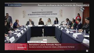 Reunión de la Comisión de Desarrollo Urbano y Ordenamiento Territorial del 20 de noviembre de 2024 [upl. by Bever]