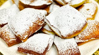 I MADE BEIGNETS beignetsbaking [upl. by Midas]