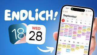 Diese neue Funktionen ÜBERSEHEN viele  Apple Kalender  IOS18 [upl. by Chapnick]