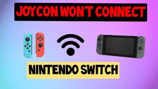 How To Fix Joycon Not Connecting To Nintendo Switch [upl. by White381]