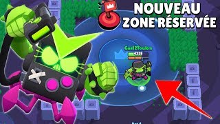 BRAWL STARS  JE TESTE LE NOUVEAU MODE ZONE RÉSERVÉE EN EXCLU  NEWS SKINS [upl. by Phelips]