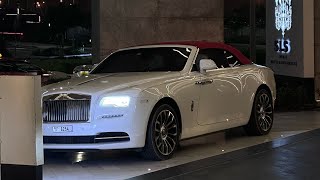 Renting a Rolls Royce Dawn in Dubai [upl. by Akcirret]