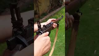 Lee Enfield Rifle No 5 Mk I quotJungle Carbinequot The British rifle from WW2 asmr worldwar2 [upl. by Erual]