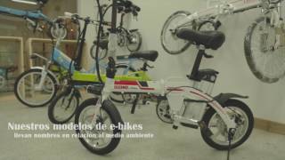 Bicicletas Electricas Ozono eBikes [upl. by Ansley]