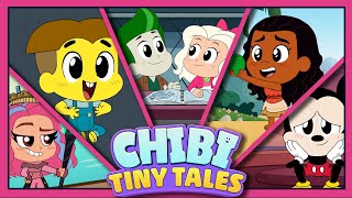 ALL 100 Chibi Tiny Tales 🥹  Compilation  Feat Big City Greens amp Descendants  disneychannel [upl. by Lettie750]