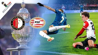 FEYENOORD wint de BEKERWEDSTRIJD tegen PSV in een kolkende KUIP  SKILLIECAM VLOGS [upl. by Ennazus499]