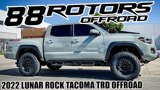 2022 TOYOTA TACOMA TRD OFFROAD 4X4 IN LUNAR ROCK BILSTEIN 61125160 [upl. by Fortier382]