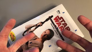 THE LAST JEDI TRADING CARDS NO Live [upl. by Ocker]