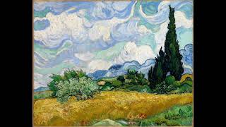 그림멍 PictureDaze 빈센트 반 고흐삼나무가 있는 밀밭 Vincent Van GoghWheat Field with Cypresses Mendelssohn [upl. by Faucher]