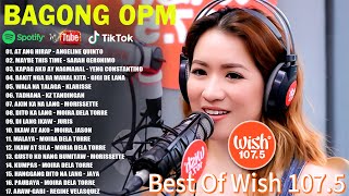 ANGELINE QUINTO 💝 BEST OF WISH 1075 PLAYLIST 2024💕OPM HUGOT LOVE SONGS 2024 [upl. by Vokaay]