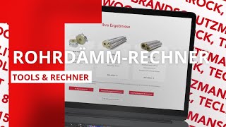 Dämmdicken ermitteln  RohrdämmRechner  ROCKWOOL [upl. by Aisayn]