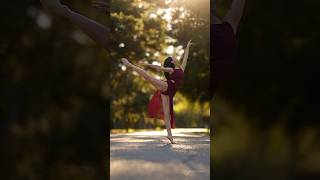 Felice dancing in the park ballerina dancephotography 💃🌸 [upl. by Plath]