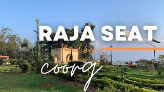 MADIKERI RAJA SEAT PARK AND VIEW POINT FULL VIDEO PART 2 [upl. by Sira]