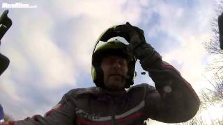 Interphone F5MC Motorcycle intercom review  Onboard clarity test [upl. by Atalante]