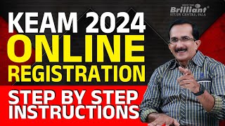 KEAM 2024 Online Registration  Step by Step Instructions [upl. by Schulz2]