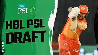 HBL PSL Draft Announcement  Dawid Malan HBLPSL9 [upl. by Jabon]