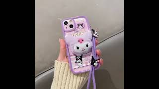 Handmade Cartoon Plush Labubu With Hand Rope Strap for iPhone Samsung Huawei Oppo Vivo Redmi Tecno [upl. by Notrub]