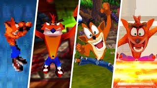 Evolution of the Jump in Crash Bandicoot Games [upl. by Reivad472]