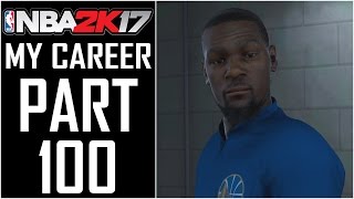 NBA 2K17  My Career  Lets Play  Part 100  quotDurant Talking Trash Conference Finals Game 1quot [upl. by Wonacott]