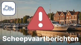 Scheepvaartberichten in de Waterkaarten app [upl. by Fan]