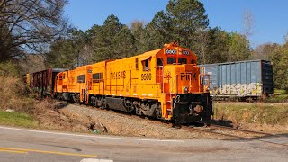 GE U18Bs on the Pickens railway [upl. by Nitaj185]