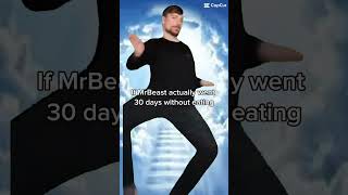 If MrBeast went 30 days without eating funny funnyshort mrbeast [upl. by Aidni498]