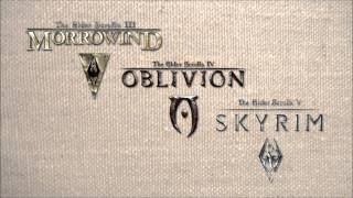 The Elder Scrolls III  V Main Themes  Morrowind Oblivion Skyrim [upl. by Coulombe]