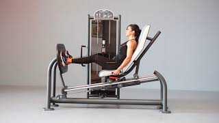 Horizontal Leg Press  Panatta  FitEvo [upl. by Estele]