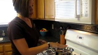 how to make popcorn on the stove at home DIY [upl. by Adnalohs292]