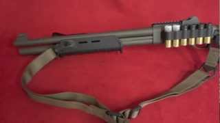 Remington 870 with Custom Cerakote Magpul Mesa Tactical Vang Comp LPA ect [upl. by Parthenia483]