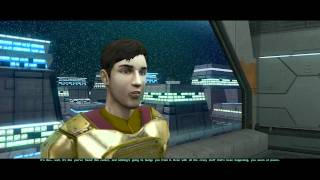 Star Wars KotOR 2 Atton Romance 4 Atton comments on the Exile turning to the Light Side 2 [upl. by Aneekahs]