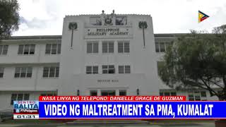 Video ng maltreatment sa PMA kumalat [upl. by Lady]