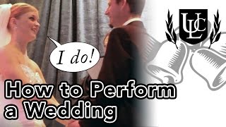 How to Perform a Wedding Ceremony In 4 Simple Steps [upl. by Slrahc]