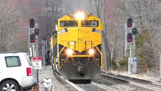 Rare Daylight NYSW SU100 on the Southern Tier [upl. by Winchester]