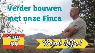 PLAFOND VAN DE KEUKEN STUCEN IN ONZE OFF GRID FINCA  LEVEN IN ZUID SPANJE  REAL LIFE VLOG 86 [upl. by Nidraj143]