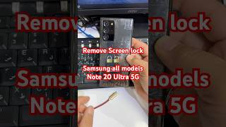 Remove Screen lock Samsung all models Note 20 ultra 5G homatell samsungnote20ultra hardreset [upl. by Morehouse]