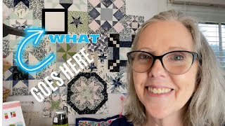 Colorway Goals For The Quilt Trumps COLORING THE CENTER STAR BLOCK 19 MODA BLOCKHEADS 5 vlogstyle [upl. by Rudolf]