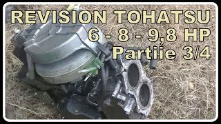 Révision complète moteur hors bord Tohatsu Partie 34 [upl. by Myrta]