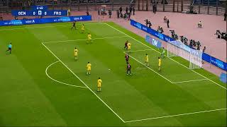 GENOA VS FROSINONE  PES 2021 GAMEPLAY [upl. by Llemhar159]