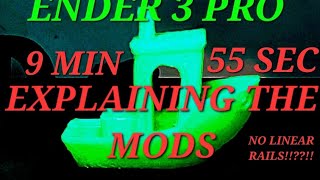 Explaining the Mods Ive done to this Ender 3 Pro [upl. by Alihs]