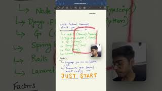 Which Backend Framework should you learn backend backendwebdevelopment [upl. by Eniortna]
