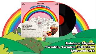 Rainbow Rhymes 03 Twinkle Twinkle Little Star [upl. by Iteerp]