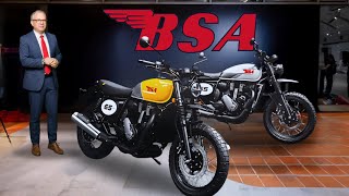 2025 NEW BSA B65 SCRAMBLER OFFICIALLY UNVEILED  FULL SPECS REVIEW [upl. by Anik]