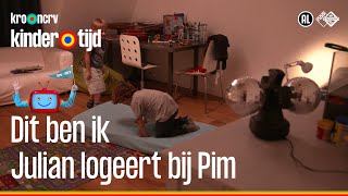 Julian logeert bij Pim Kindertijd KRONCRV [upl. by Eldreeda]