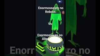 Enormossauro no Reboot vs Enormossauro no Alien Force [upl. by Veta569]